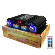 4 hannel ar Amplifier Mini HiFi Digital Stereo Audio Bass Power Amp Devie