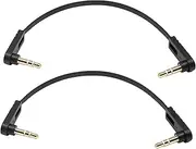 3.5mm audio cableCGTime Right Angle Gold Plated 3.5mm Auxiliary Audio Stereo Male to Male Cable(0.5 Feet)
