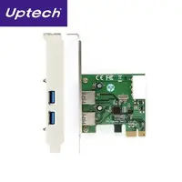 在飛比找蝦皮購物優惠-Uptech UTB222 USB3.0 2-port擴充卡