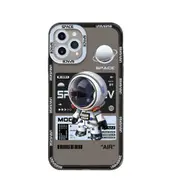 P07 Action Figure Astronaut Tpu Phone All-pack Cover Soft Case for Iphone 14 Plus