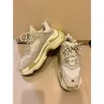 BALENCIAGA 巴黎世家TRIPLE S 二手 白38