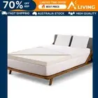 Memory Foam Mattress Topper 8cm Double Comfortable Sleep Support Bedding P-8-D