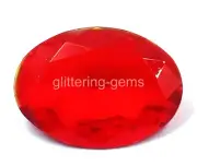 IGL Certified Natural Oval Cut 17x12 mm Size Lot Red Ruby Loose Gemstone 25P