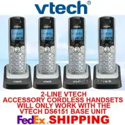 VTECH DS6101-4 PACK ACCESORY CORDLESS HANDSETS FOR DS6151