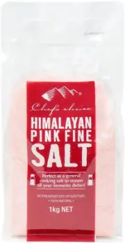 Chef'S Choice Natural Himalayan Fine Rock Salt, 1 Kg
