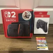 *BUNDLE* Nintendo Switch 2 Mario Kart World Bundle w/ *Switch 2 Pro Controller*