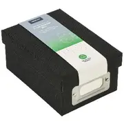 J.Burrows Recycled Business Card Storage Box Black