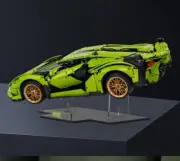 Acrylic Display Stand for LEGO Lamborghini Sián FKP 37 (Display Stand ONLY)