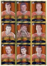 2012 ITG Broad Street Boys Hockey 100-Card Gold Parallel Set (Missing #13, 26)