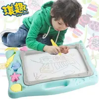 在飛比找樂天市場購物網優惠-畫板 磁性寫字板塗鴉板磁力寶寶幼兒大號彩色玩具RM