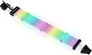 Lian Li Strimer Plus V2 12+4Pin (12VHPWR) 8 Light Guide - PW16-8PV2 Black