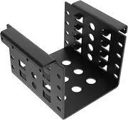Uonlytech Hard Drive Mounting Bracket Bay Expansion Rack for Desktop Chassis Reliable Hard Disk Cage with Excellent Heat Dissipation and Easy Installation