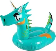 Swimming Floaty Swimming Ring Pool Floats Swimming Tube Cute Dragon PVC Inflatable for Kids Adult Beach Swimming Pool Toys Ergonomic LWX