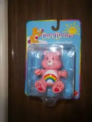 Care Bears CHEER BEAR Poseable Figure 2002 Play Along Inc NRFB Toy