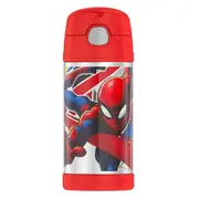 Thermos 355ml Funtainer Vacuum Insulated Drink Bottle Spiderman Stainless Steel