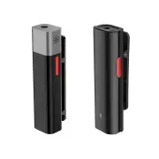 Sabinetek SmartMike+ Silver in Black: Lite Wireless Bluetooth