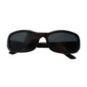 Black Men's Black Wrap Sunglasses 100% UVA/UVB Protection