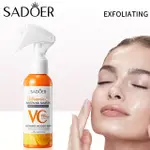 SADOER 維他命 C 溫和去角質精華 100ML 皮膚溫和去角質改善暗沉肌膚