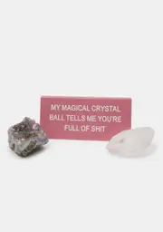 Crystal Ball Plaque