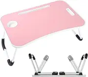 Laptop Bed Table - Aluminum Alloy Laptop Lap Table | Foldable Bed Tray Table | Lightweight Laptop Table for Couch, Couch Table Tray for Laptop, Tablets, Lap Desks for Home, Offices
