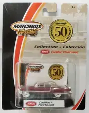 2001 MATCHBOX COLLECTIBLES COCA-COLA COLLECTION 1955 CADILLAC FLEETWOOD RED