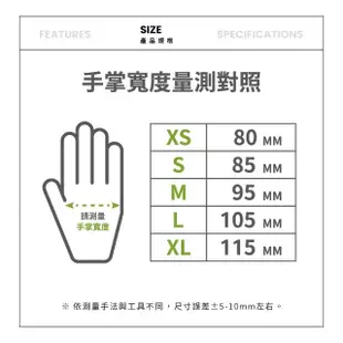 【BioCover保盾】無粉塑膠檢診手套-PVC手套-特小號XS-100隻/盒(手套、拋棄式、一次性)