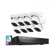 Reolink 8 Channel 8MP PoE Outdoor Security Camera System RLK8-820D8-A