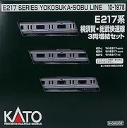 [Kato] N Gauge E217 Series Yokosuka Sobu Rapid Line 3-Car Extension Set 10-1978 Train Model Train