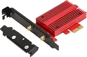 POENVFPO WiFi 6 PCIE Wireless Adapter Fast Heat Dissipation for Desktop, 3000Mbps WiFi Network Card for Win 10/11 Users