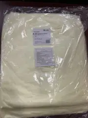 100 X DISPOSABLE SMS ISOLATION GOWN 23g MEDICAL DENTAL SIZE XL YELLOW