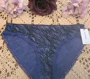S/5 CALVIN KLEIN Smooth Vibes LIQUID TOUCH BIKINI PANTIES ~ QF4481-541 NWT $22