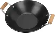 VANZACK 23cm Stainless Steel Stockpot Overflow Single Serve Cooking Pot Frying Handle Kitchen