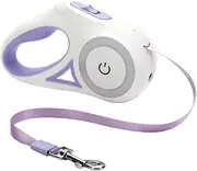 Toddmomy Dog Walking Leash Extending Leash Non-Skid Grip Automatic Retractable Pet Rope
