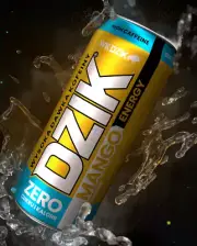 WK DZIK MANGO - POLISH FAMOUS - ENERGY DRINK - 500ML CAN - WARSZAWSKI KOKS