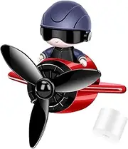 Drift Car Air Freshener, Personalised Car Air Freshener Retro Vent Clips with Rotating Wing for Cars