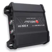 Stetsom HL 400.4 Amplifier 2-ohm 4 Channel 400 Watt RMS Car Audio Amp