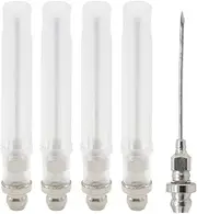 Joyangy Pack of 5 Portable Grease Gun Needle Tip, Grease Injector Needle for Sealed Bearing Grease 18 Gauge, Needle Grease Gun Tip Smoothly Inject Grease in Tight Spaces