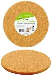 Pot Stand Round Cork Hot Mat Pad Heat Resistant Protector Trivet Placemat Cook