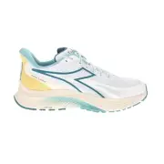 Diadora Mythos Blushield 9 Vortice Running Womens Green, White Sneakers Athleti