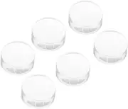ASAKKURA Manicure Painting Stamper Head Replacement Seal Heads for Nail Art Set of 6