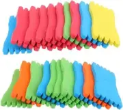 20 PCS Fishing Leader line Holder Foam Board, Tackle Foam Winders, Fishing Hook