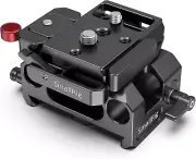 BMPCC Baseplate for Manfrotto 501PL Compatible with Black Design Pocket Cinema C