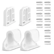 Retractable Baby Gate Replacement Part Wall Mounting Accessories Brackets Latch