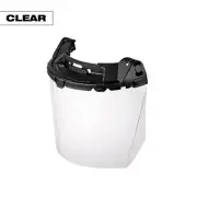 Milwaukee BOLT™, BOLT Task Full Face Shield-Clear Uncoated Lens, Frame Color