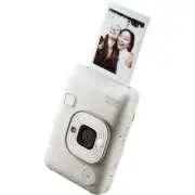 Fujifilm Instax MINI Liplay Hybrid Instant Camera (Misty White)