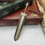 20cm Dark steel Sword Chinese Display Weapon Knife With Stand Model Collectable