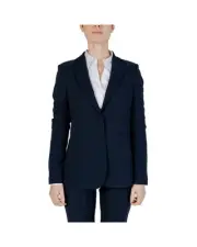 Sandro Ferrone Professional Blazer Navy Women Blue Suits & Blazers
