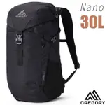 【美國 GREGORY】多功能休閒後背包 NANO 30L/平板電腦隔間.減壓透氣背板_曜石黑_146838