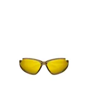 Balenciaga Eyewear Side Xpander Cat-Eye Sunglasses 71 Yellow