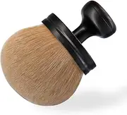 Self Tanner Blend Brush - Extra Large Kabuki for Face and Body, Foundation, Powder, Sunless Tanning, Blusher, Shadow, Bronzer (Black)